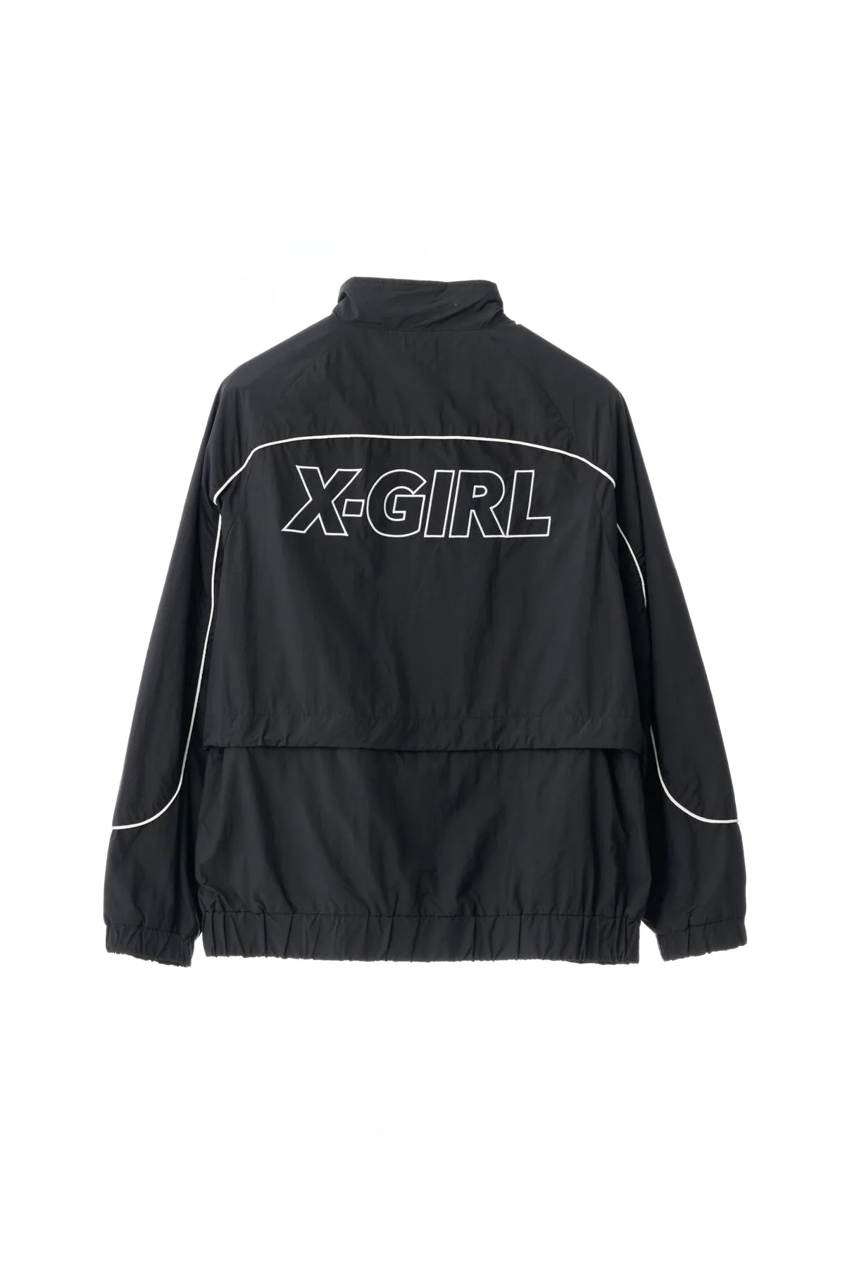 X-GIRL PANELLED TRACK JACKET - Black