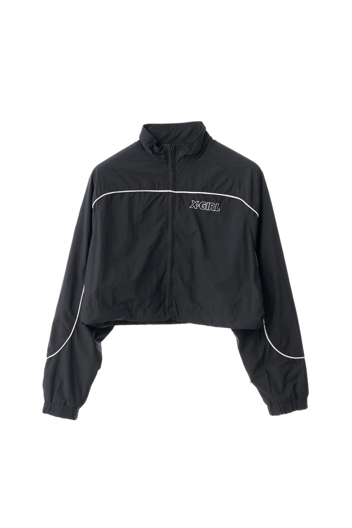 X-GIRL PANELLED TRACK JACKET - Black