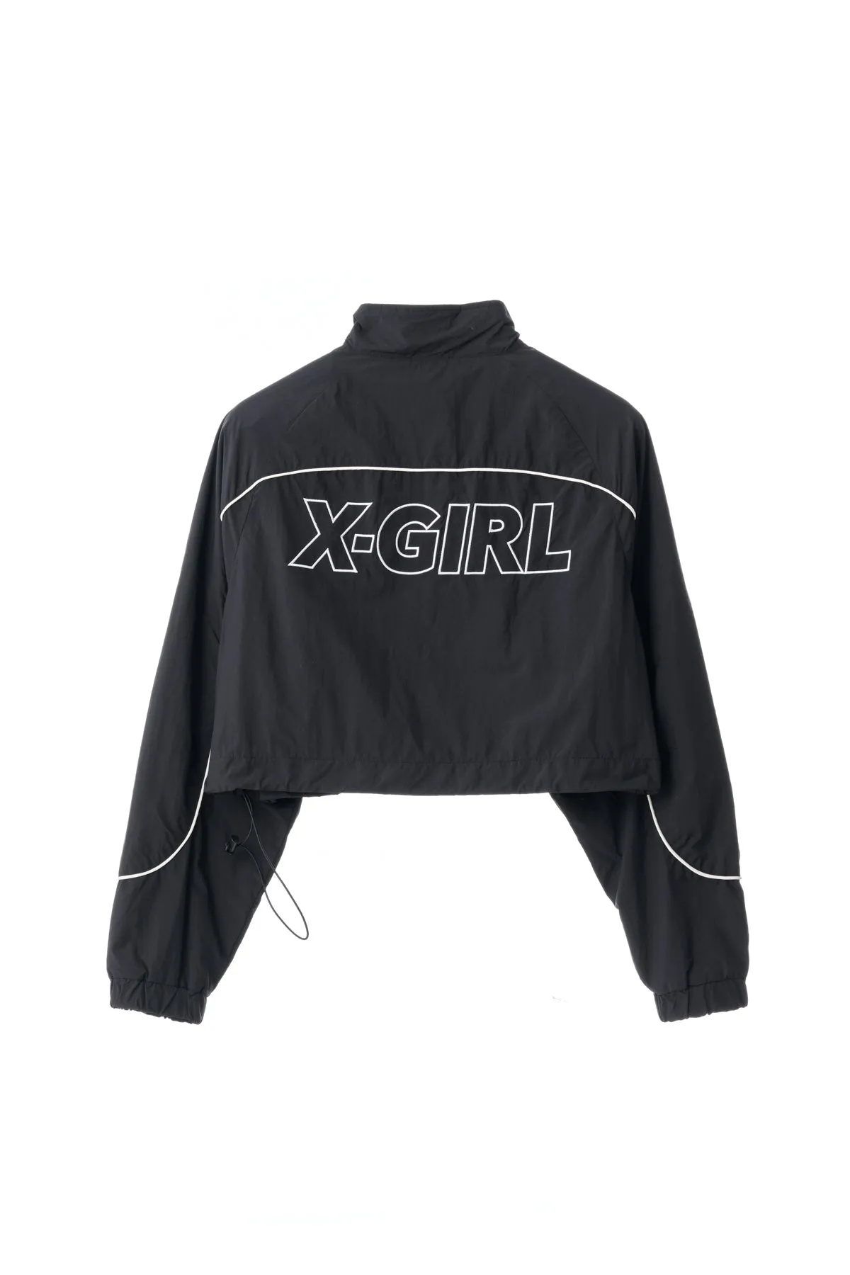 X-GIRL PANELLED TRACK JACKET - Black
