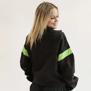 Y Track Jacket - Black/Green (Early Learning)